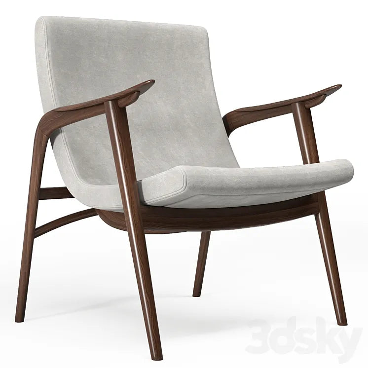 Sollos Armchair 150 Lounge by Jader Almeida 3DSMAX Model