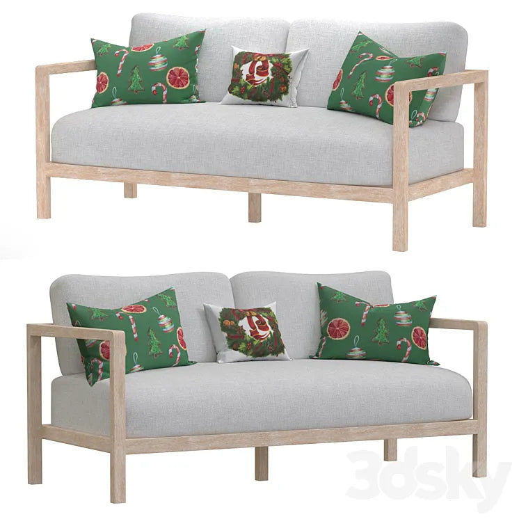 Sonoma Outdoor Sofa 3DSMAX Model
