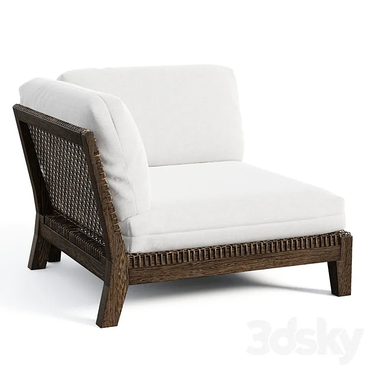 Sonoma Woven Corner Chair 3DSMAX Model