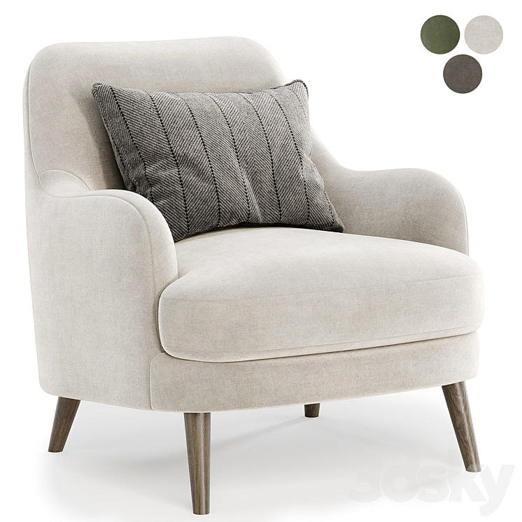 sophie arm chair 3DS Max Model