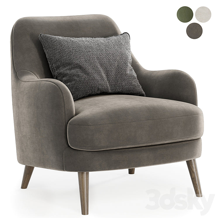 sophie arm chair 3DS Max Model