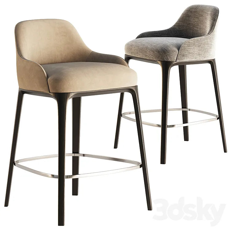 Sophie Bar Stool Minotti 3DSMAX Model