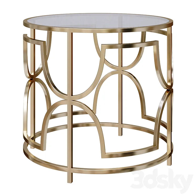 Sophie Circle Side Table Homeware 3DSMAX Model