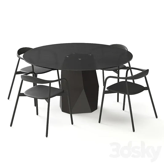 SOVET Italia Table group 3DSMAX Model