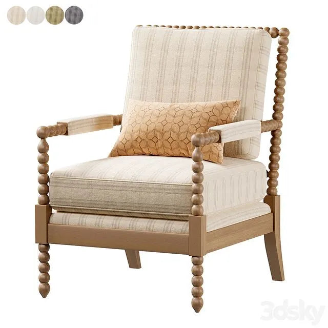 Spindle chair 3dsMax Model