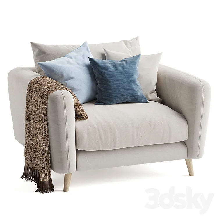 Squishmeister Armchair 3DSMAX Model