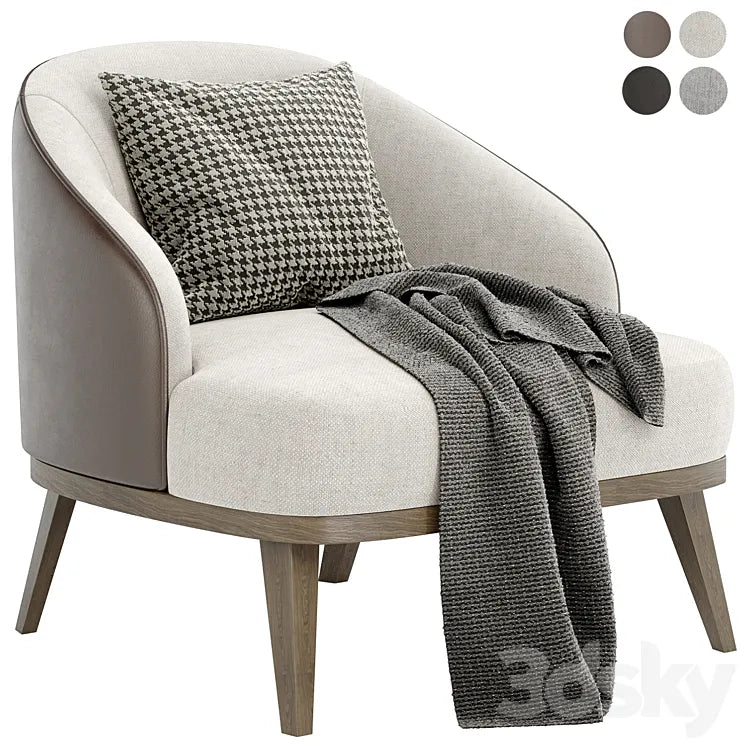 ST. TROPEZ armchair by DITRE ITALIA 3DSMAX Model