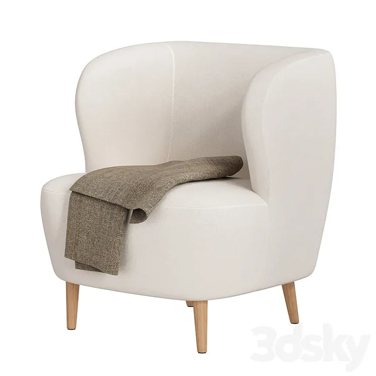 stay lounge chair by gubi 3DSMAX Model
