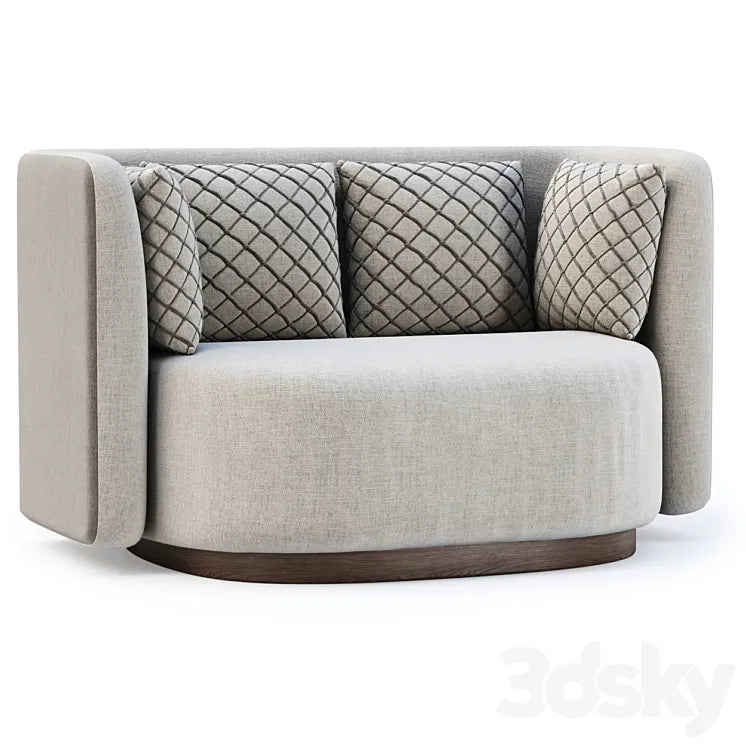 Stefa restaurant armchair SC12 by Bpoint Design / Restaurant armchair 3DSMAX Model