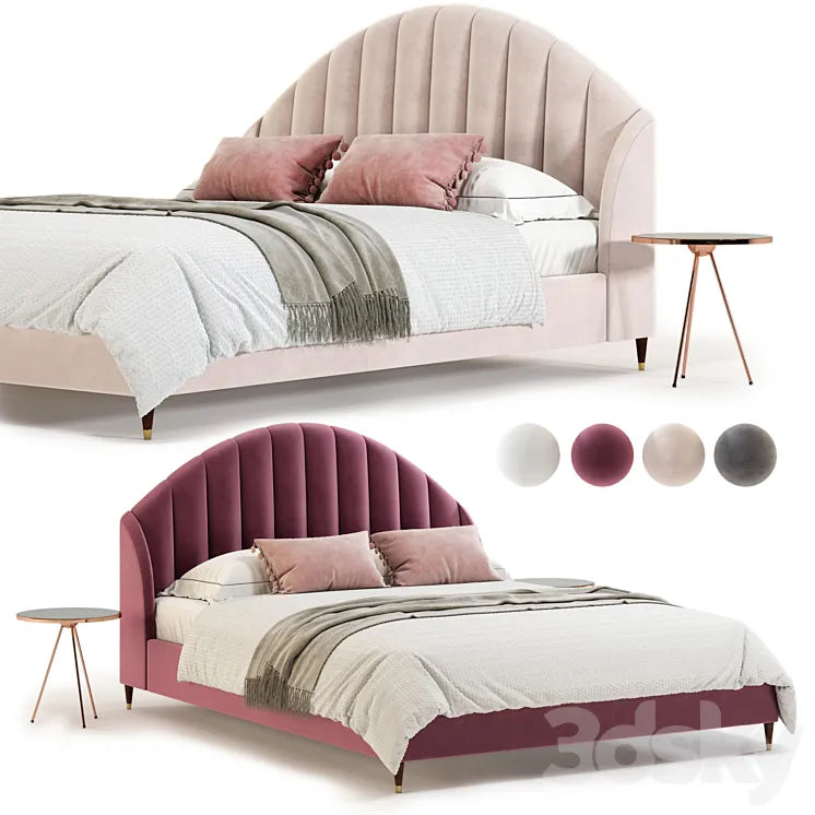 Stella bed 3DSMAX Model