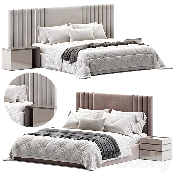 Stella Bed By Dakarmebel 3DSMAX Model