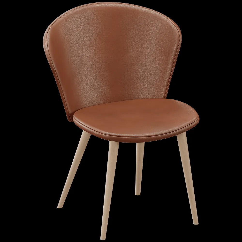Stolab - Armchair Miss Holly Upholstered Birch 3ds Max