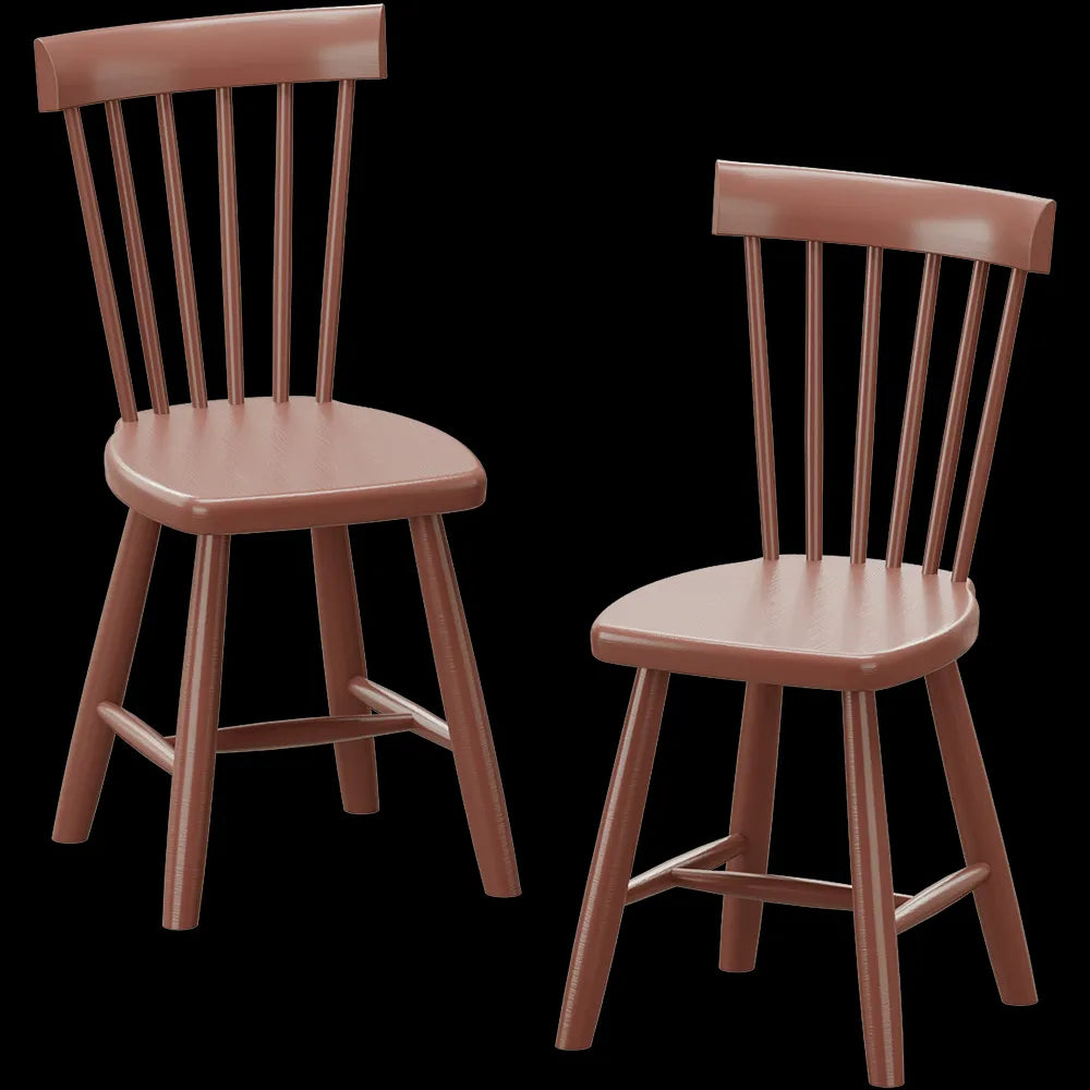 Stolab - Children Chair Lilla Åland H33  Birch 3ds Max