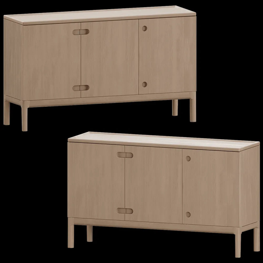 Stolab - Sideboard Low Oak Prio 3ds Max