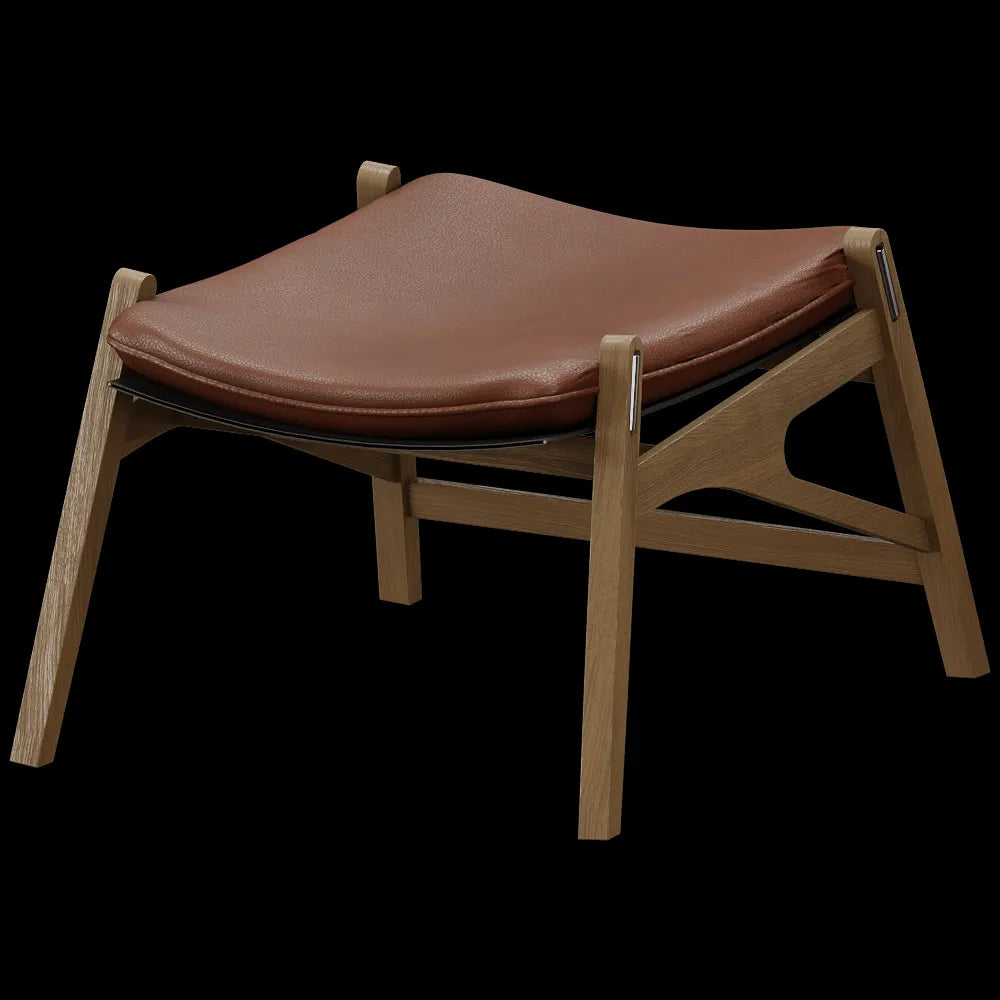 Stolab - Stool Link Foot Oak 3ds Max