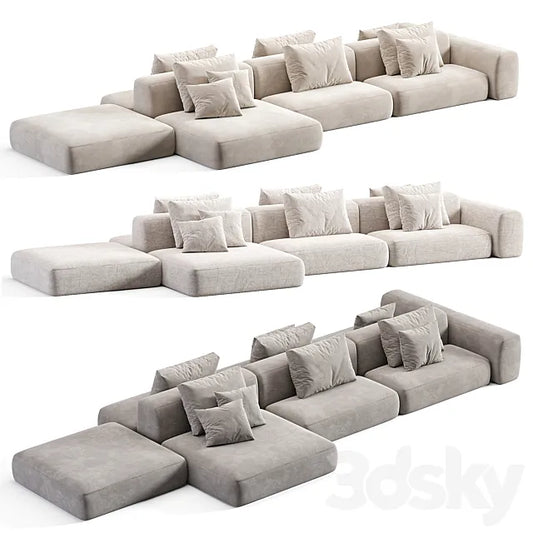Stone Sofa Modular Sofa By Tamamm 3ds Max