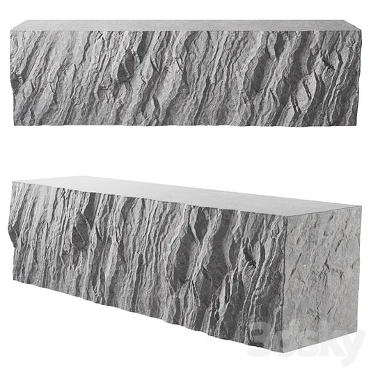 Stone table №7 3DSMAX Model