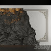 stone wall panel 3DS Max