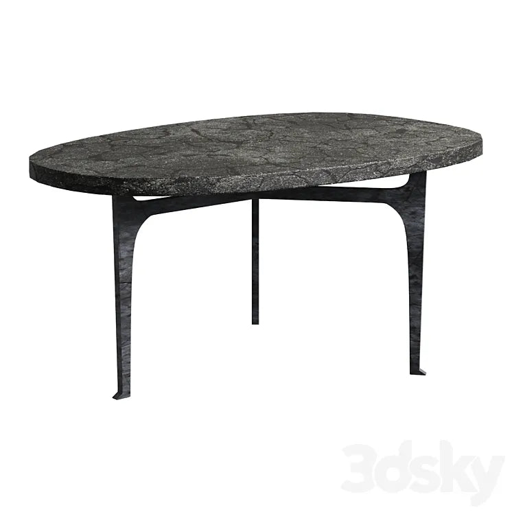 Stonehenge coffee table with stone top Coffee table coffee table 3DSMAX Model