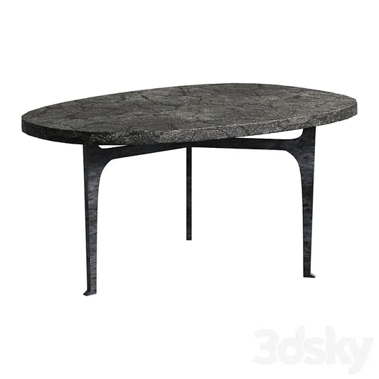 Stonehenge coffee table with stone top Coffee table coffee table 3DSMAX Model