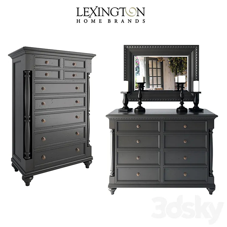 STONY POINT CHEST and DRESSER 3DSMAX Model
