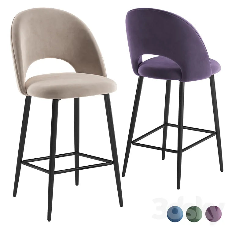 Stool Group Megan bar stool 3DSMAX Model