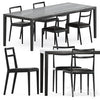 Straight back chair and Zhang table by Timeandstyle 3DSMAX Model