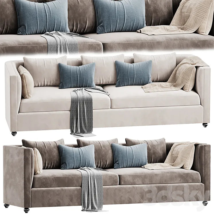 Straight_sofa 3DSMAX Model