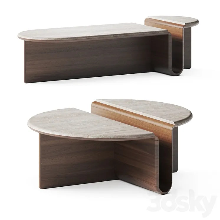 Studio Kali Kanyon Coffee Tables 3DSMAX Model