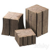 Stump tables 3DSMAX Model