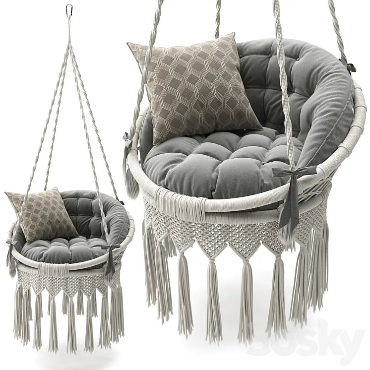Summary Info for Macrame Hammock 3DSMAX Model