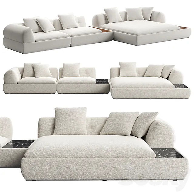 Supermoon Sofa 02 by Minotti 3ds Max