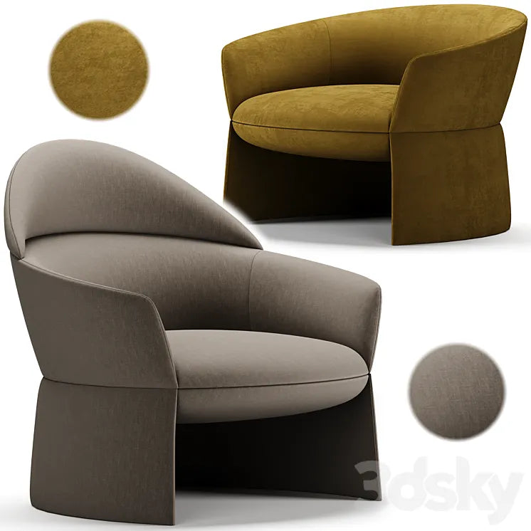 SWALE armchair - LaCividina 3DSMAX Model