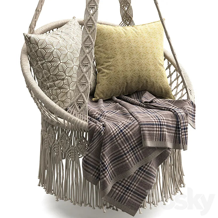 Swing Chair Creme Brulee 3DSMAX Model