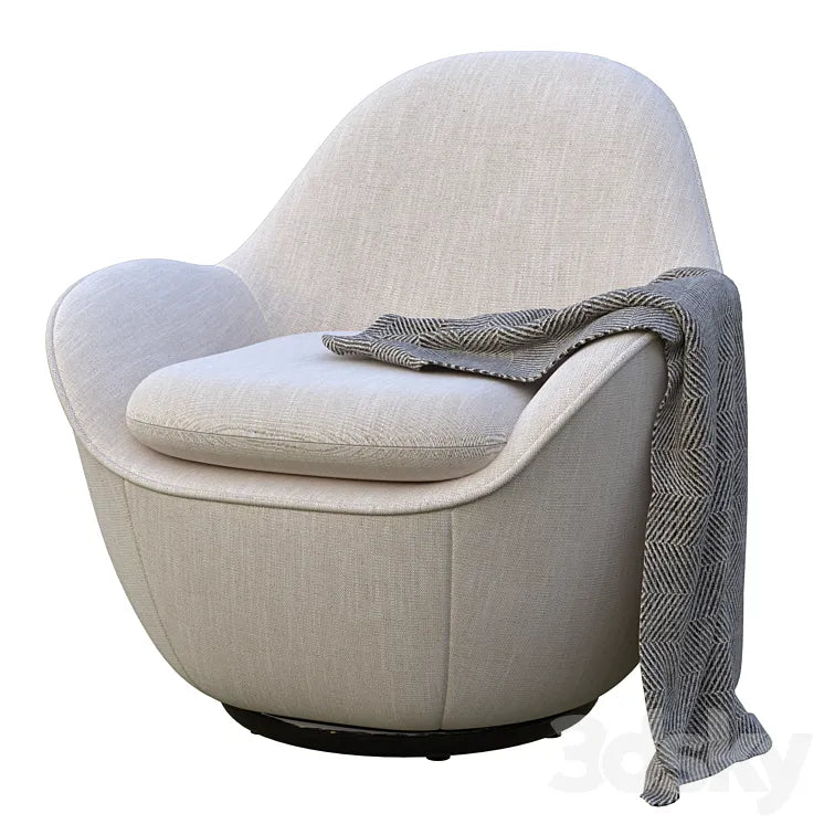 Swivel Chair Cupido by Eichholtz 3DSMAX Model