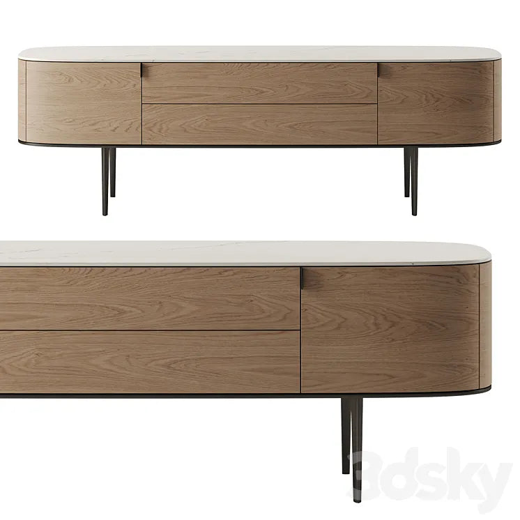 SYMPHONY sideboard by Poliform 3DSMAX Model