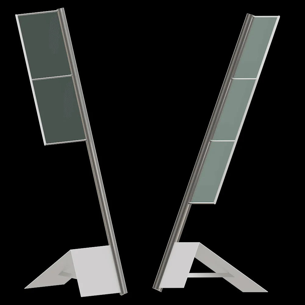 Systemtronic - Transparent methacrylate display Iflag 3ds Max