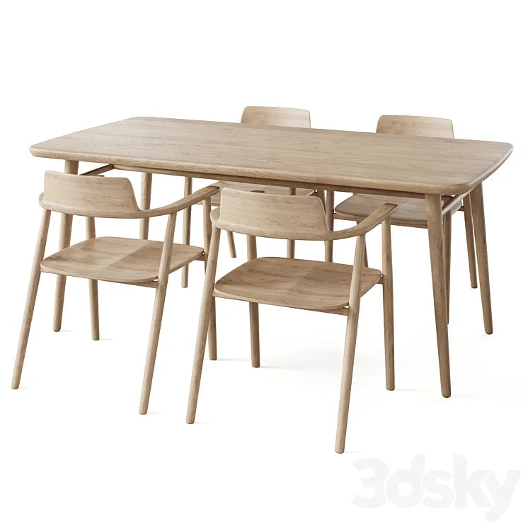 Table Aarhus by deep house 3DSMAX Model