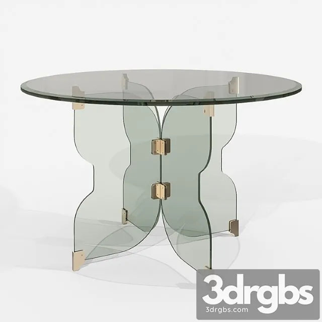 Table all a flutter caracole 2 3D Model Free