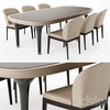 Table and chair Reflex & Angelo and Chair giorgetti normal 3DSMAX Model