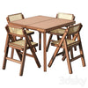 Table and chairs by H&M 3DSMAX Model