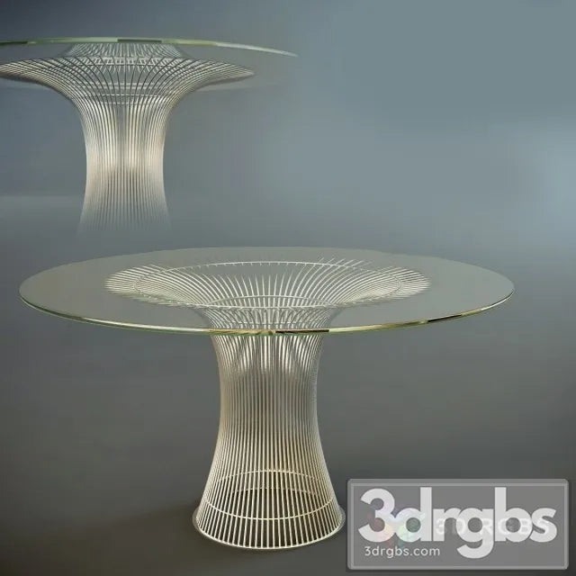 Table Platner 3D Model Free