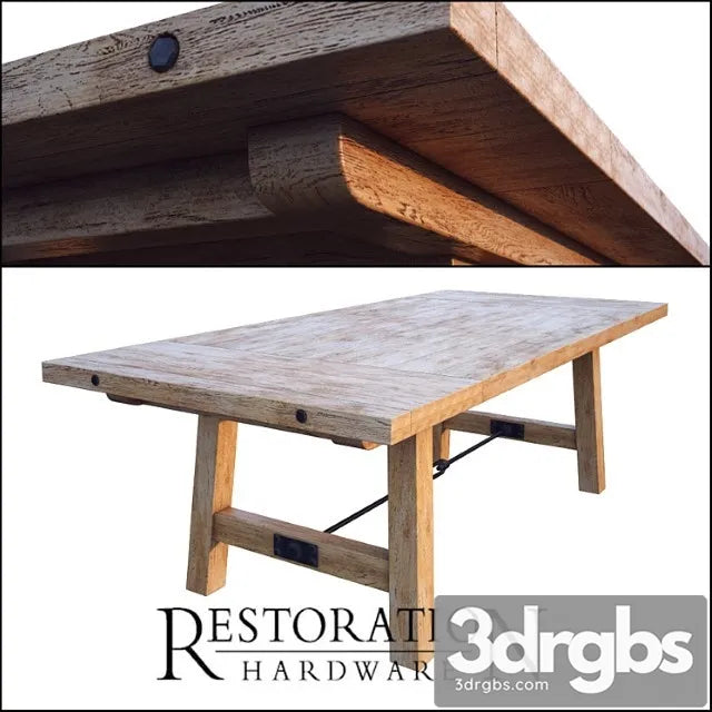 Table Rh 3D Model Free