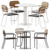 Table Ringer by Kettal and Chair Miss Ahus By Bla Station / Outdoor Furniture 3DSMAX Model