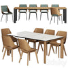 Table ROLF BENZ 957 Chair ROLF BENZ 650 3DSMAX Model
