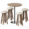 Table Sarek by Boln and Counter Stoll BuzziMilk by BuzziSpace 3DSMAX Model