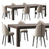 Table with chairs BUDA by LASKASAS 3DSMAX Model