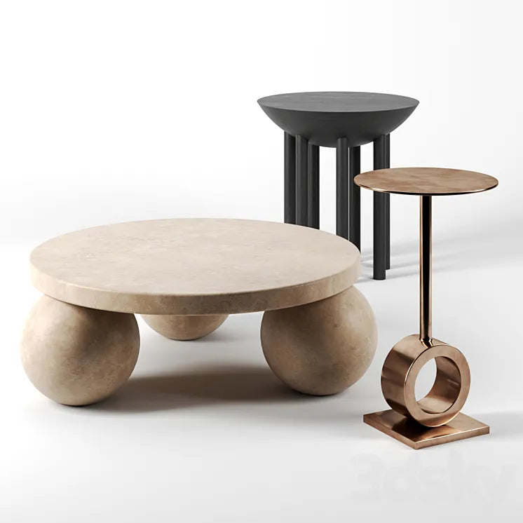 Tables by Kelly Wearstler 3DSMAX Model