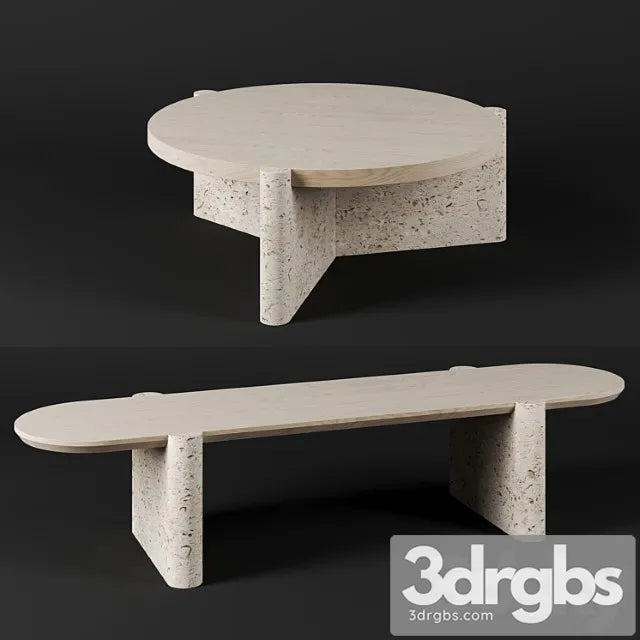 Tables by yucca stuff 2 3D Model Free