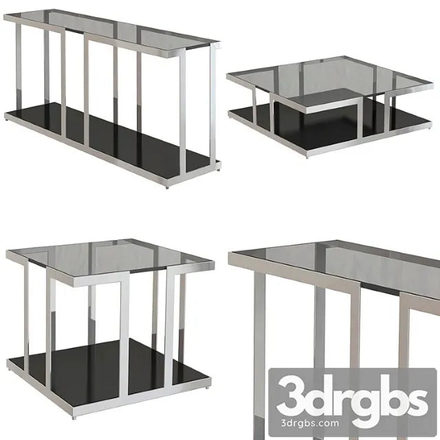 Tables Treasure Eichholtz Collections 2 3D Model Free